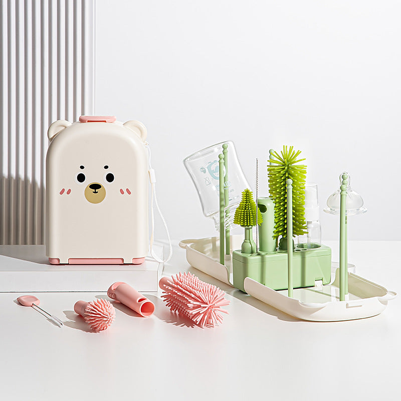 Portable Silicone Cleaning Brush