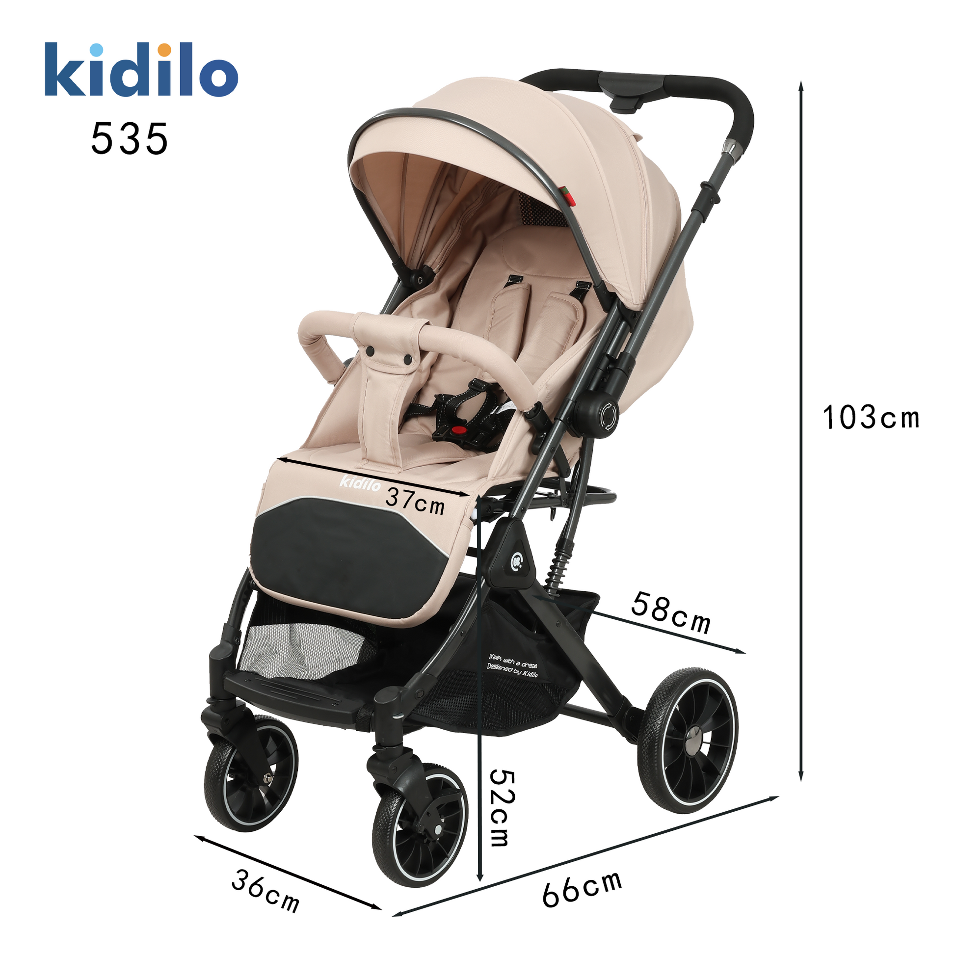 Lightweight Travel Baby Stroller