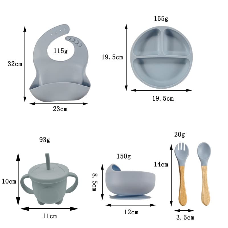 Silicone Baby Feeding Set