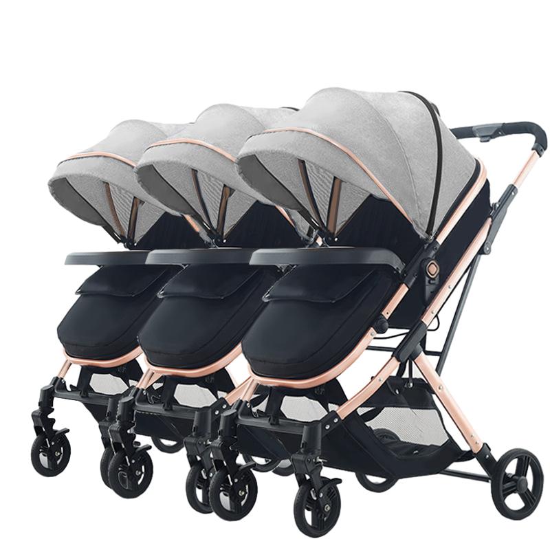 Triplets Baby Stroller