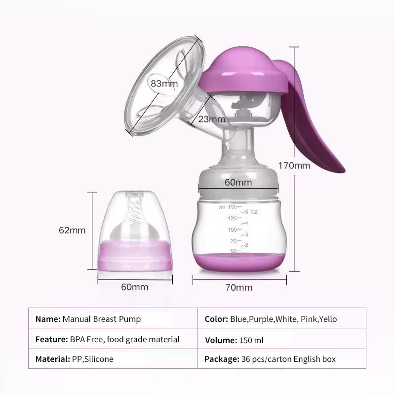 Portable Manual Breast Pump
