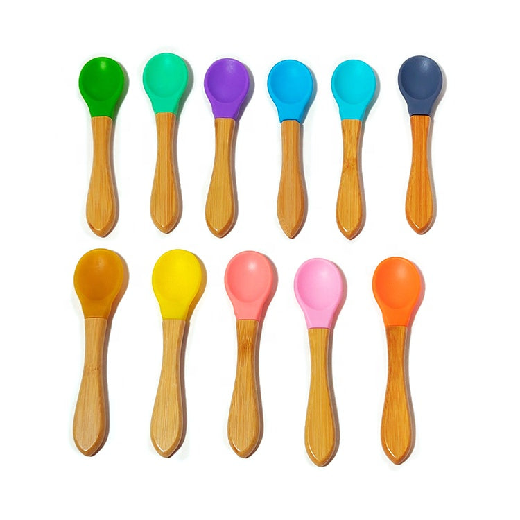 Silicone Bamboo Baby Bowl Tableware